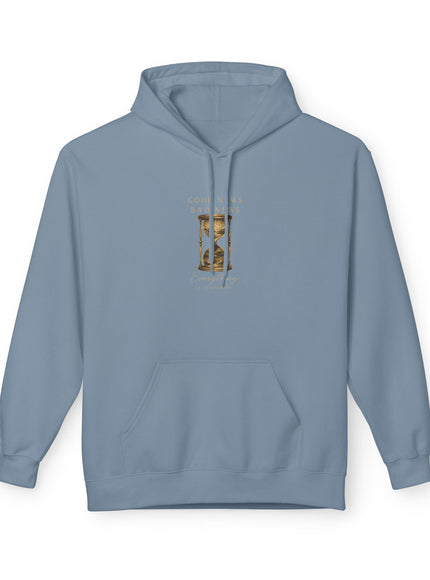 "Good News, Bad News, Everything is Temporary" Unisex Midweight Softstyle Fleece Hoodie