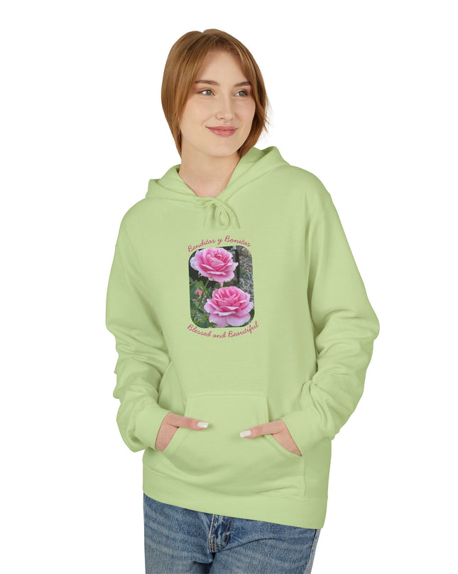 "Blessed and Beautiful" Unisex Adult Midweight Softstyle Fleece Hoodie