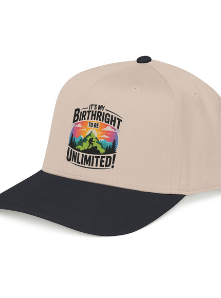 "It's my Birthright to be Unlimited" Mid Profile Baseball Cap