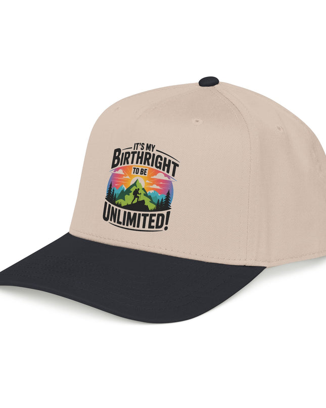 "It's my Birthright to be Unlimited" Mid Profile Baseball Cap