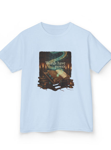 "Words Have Power" Kids Heavy Cotton Tee