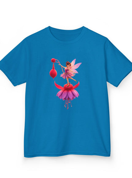 "Fuchsia Fairy" Kids Heavy Cotton Tee