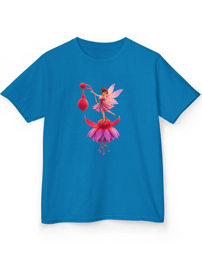 "Fuchsia Fairy" Kids Heavy Cotton Tee