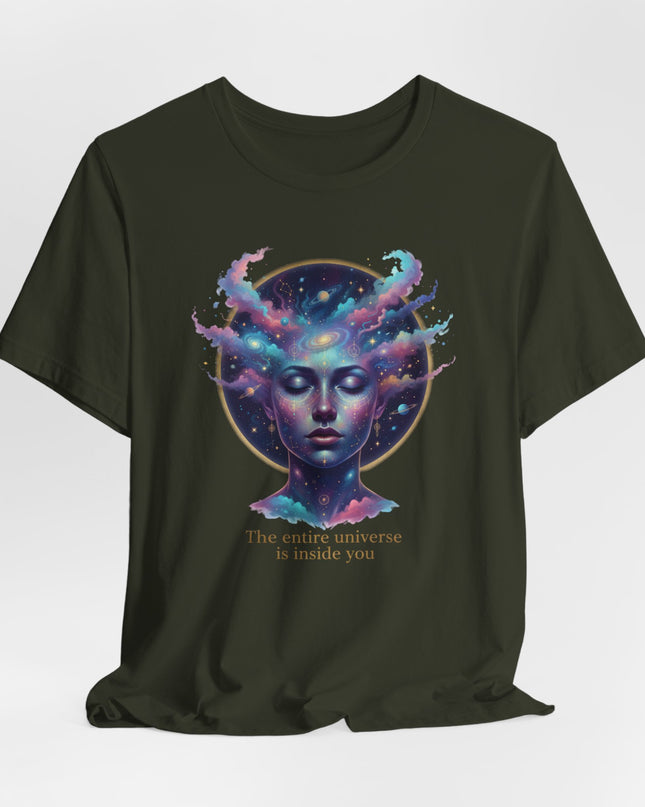 "The Universe is Inside of You" Unisex Jersey Short Sleeve Tee