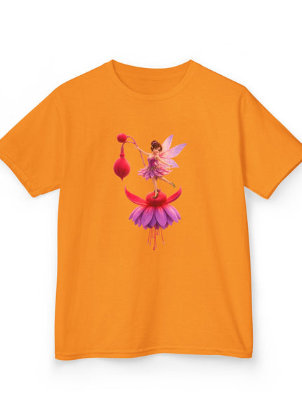 "Fuchsia Fairy" Kids Heavy Cotton Tee