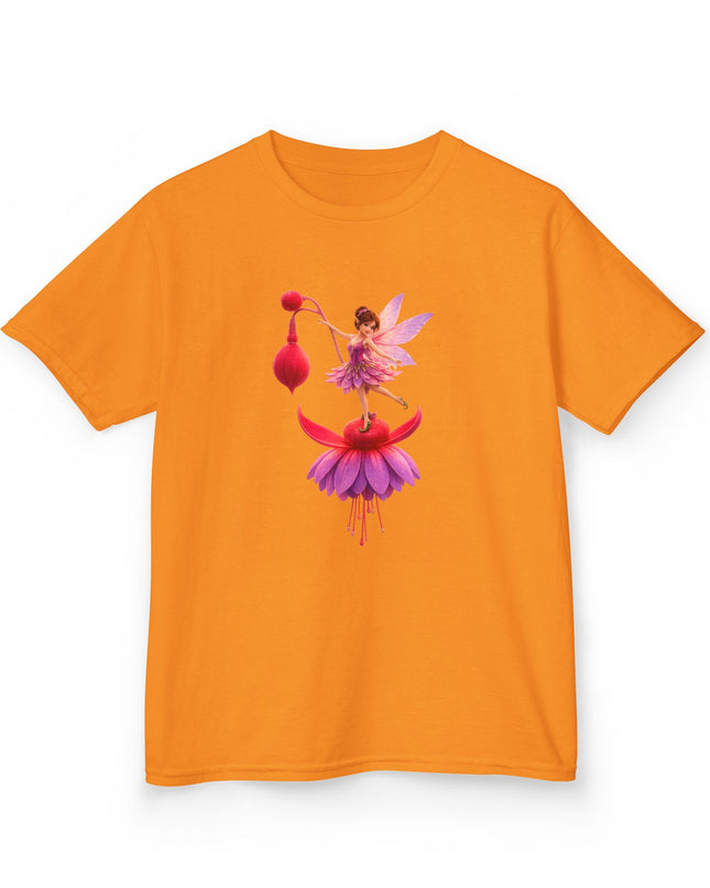 "Fuchsia Fairy" Kids Heavy Cotton Tee