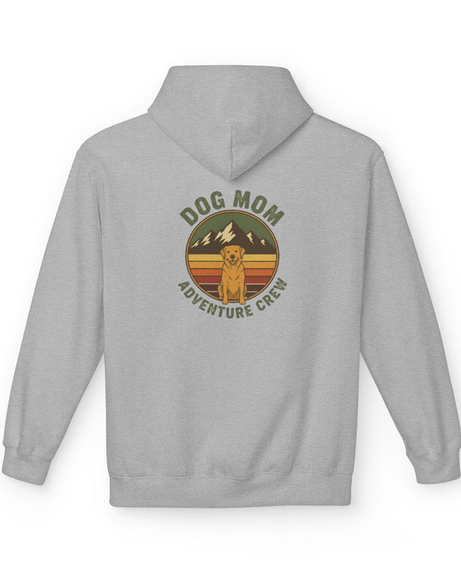 "Dog Mom" Unisex Midweight Softstyle Fleece Hoodie