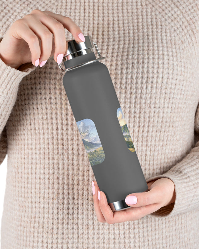 "Mount Tamalpais, the Sleeping Lady" Copper Vacuum Insulated Bottle, 22oz