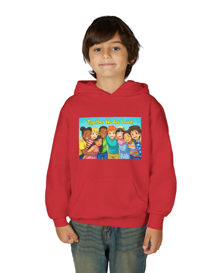"Together We Are Loved" Youth Hooded Sweatshirt