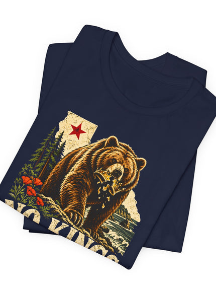 "No Kings California" Unisex Jersey Short Sleeve Tee