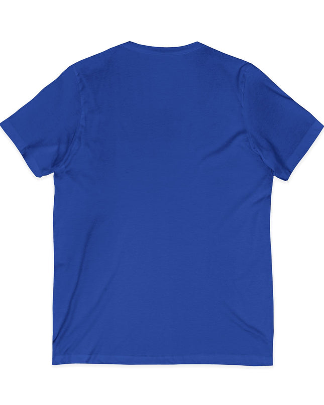 "What If There Were No Coincidences" Unisex Jersey Short Sleeve V-Neck Tee