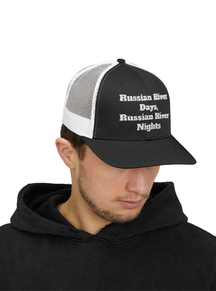 "Russian River Days, Russian River Nights" Snapback Trucker Cap