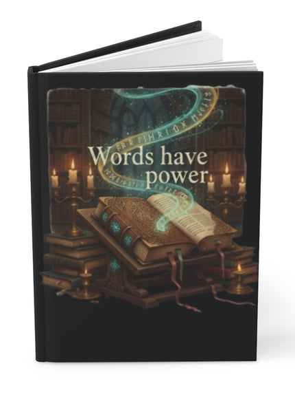 "Words Have Power" Hardcover Journal Matte