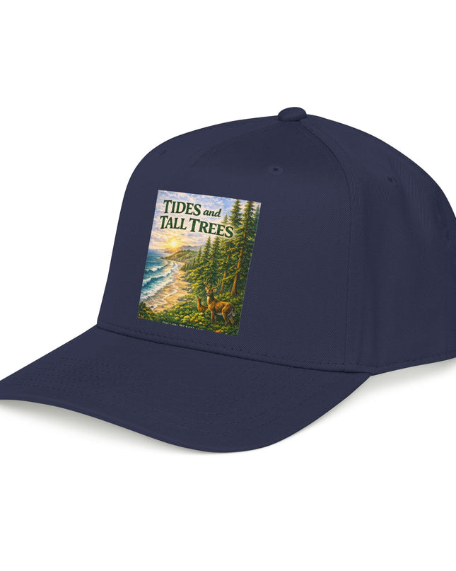"Tides and Tall Trees" Mid Profile Baseball Cap