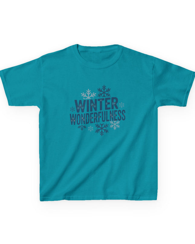 "Winter Wonderfulness" Kids Heavy Cotton Tee