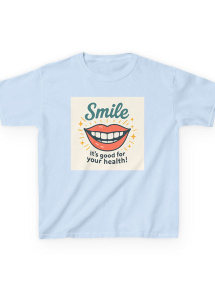 "Smile" Kids Heavy Cotton Tee