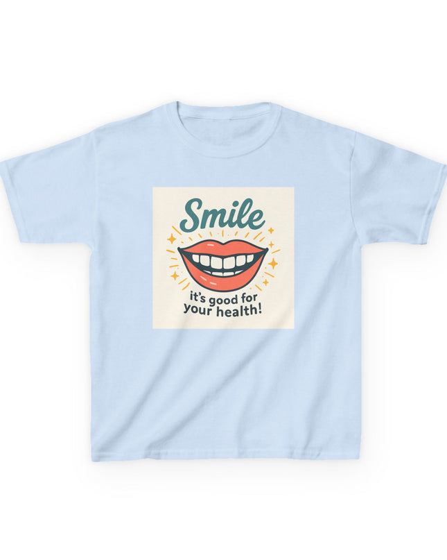 "Smile" Kids Heavy Cotton Tee