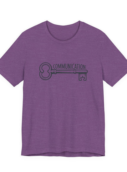 "Communication is Key" Unisex Jersey Short Sleeve Tee