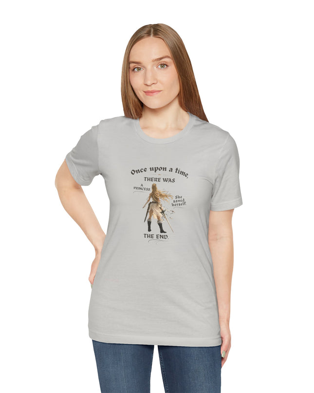 "She Saved Herself" Unisex Jersey Short Sleeve Tee
