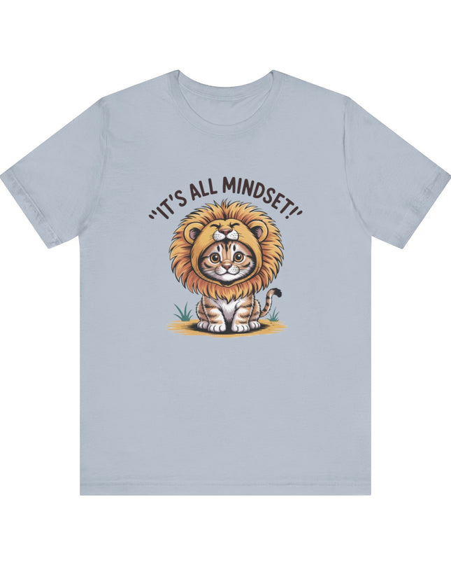 "Mindset Lion" Unisex Jersey Short Sleeve Tee