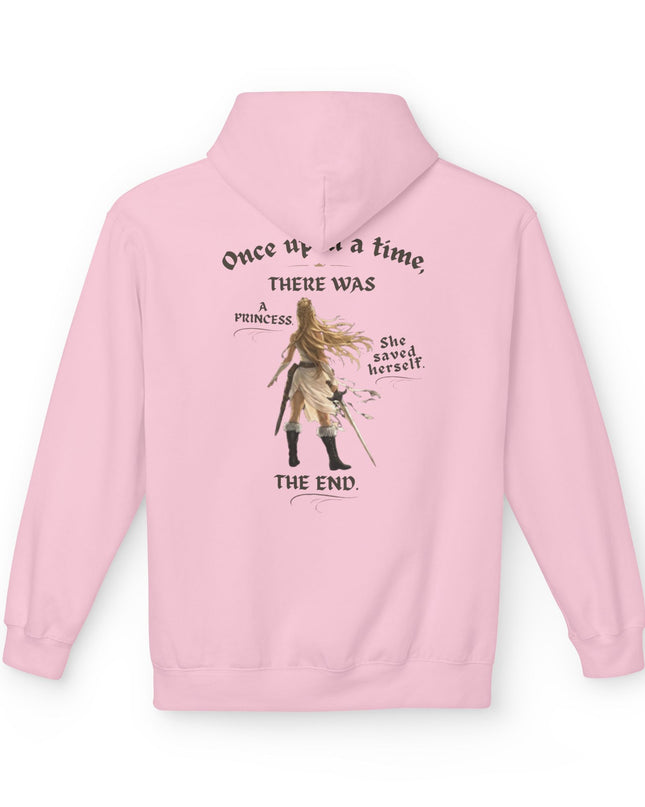 "Once Upon a Time V2" Front and Back Unisex Midweight Softstyle Fleece Hoodie