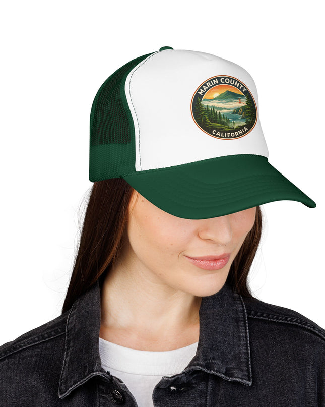 "Marin County, Above the Fog" Foam Trucker Hat