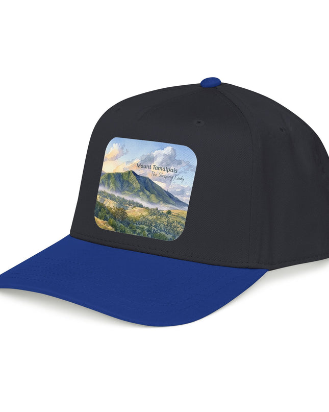 "Mount Tamalpais, the Sleeping Lady" Mid Profile Baseball Cap