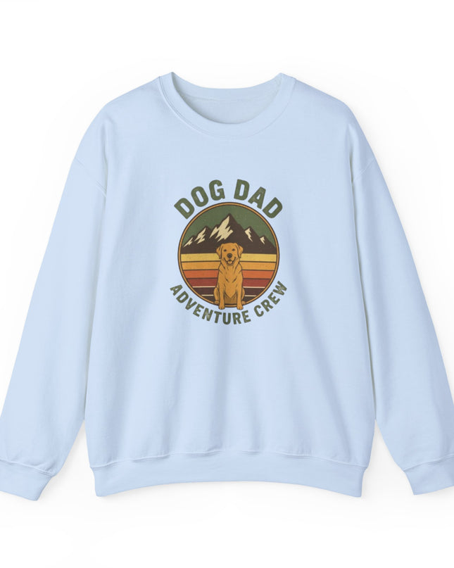 "Dog Dad Adventure Crew" Unisex  Adult Sweatshirt