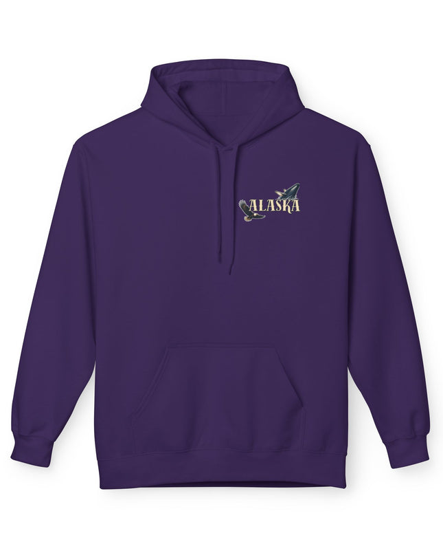 "Alaska" Unisex Midweight Softstyle Fleece Hoodie