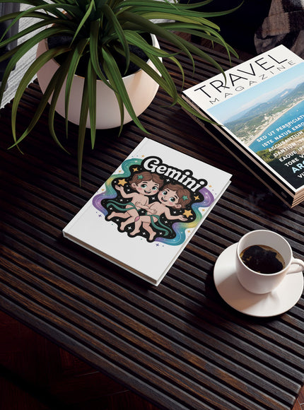 "Gemini" Hardcover Journal