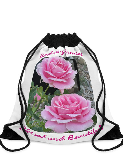 "Blessed and Beautiful" Drawstring Bag