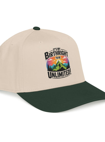 "It's my Birthright to be Unlimited" Mid Profile Baseball Cap