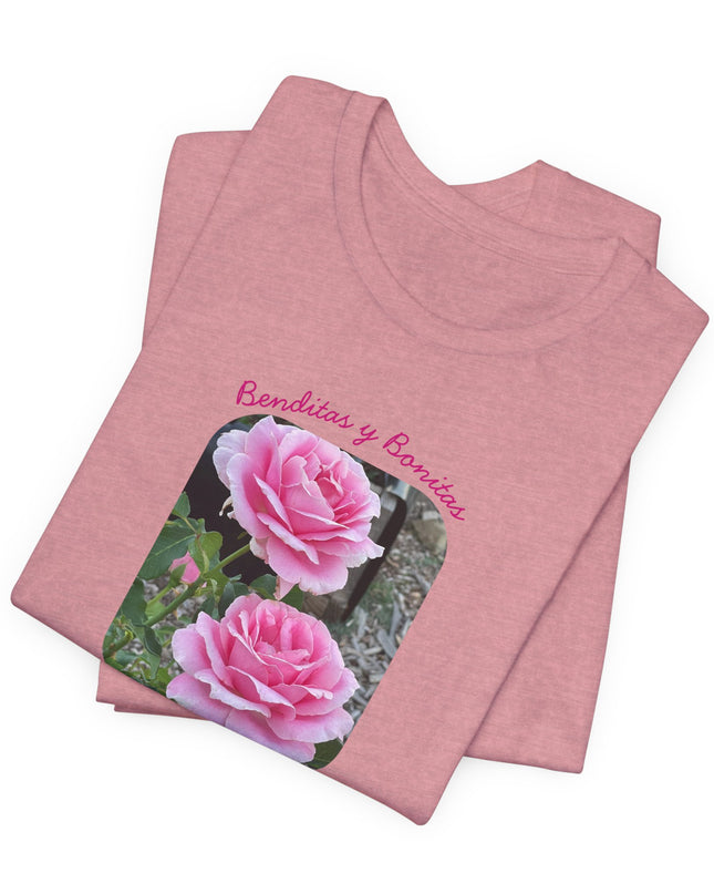 "Blessed and Beautiful" Unisex Jersey Short Sleeve Tee