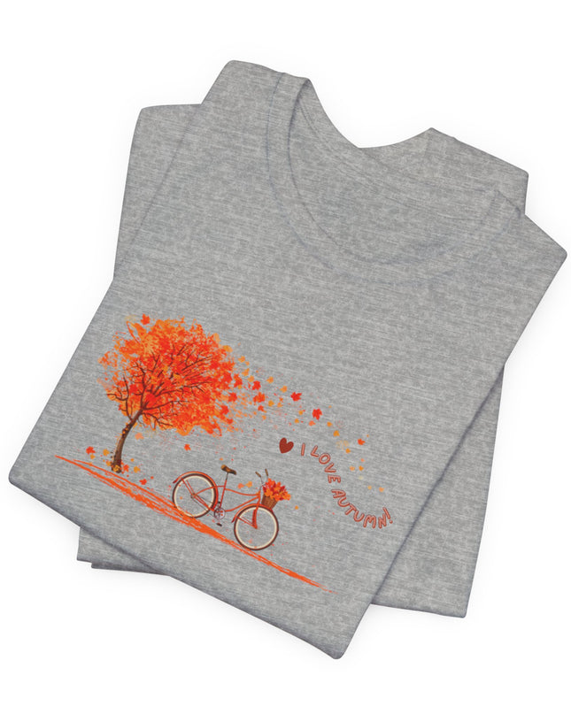 "I Love Autumn" Unisex Jersey Short Sleeve Tee