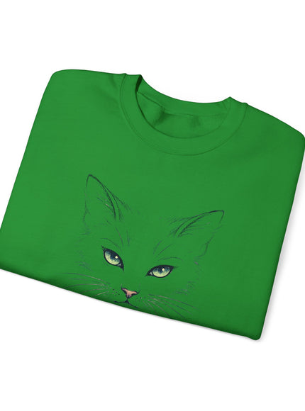 "Cat Face Sketch" Unisex Adult Sweatshirt