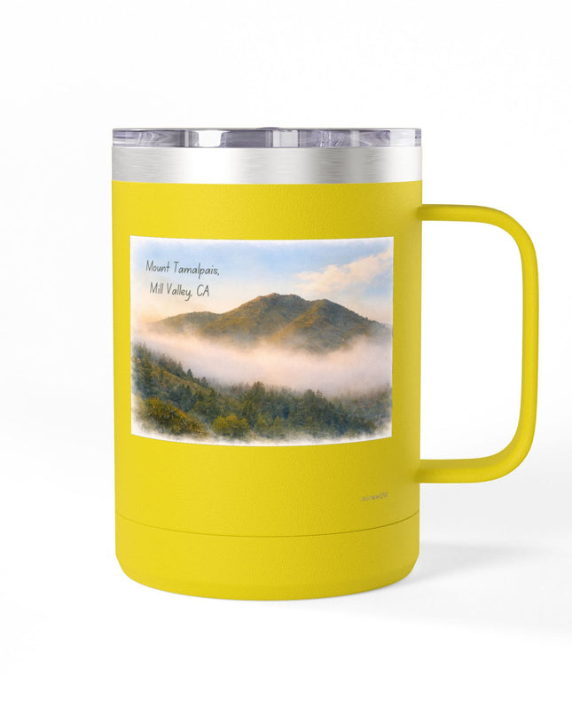 "Mount Tamalpais, Mill Valley, California" Coffee Mug Tumbler, 15oz