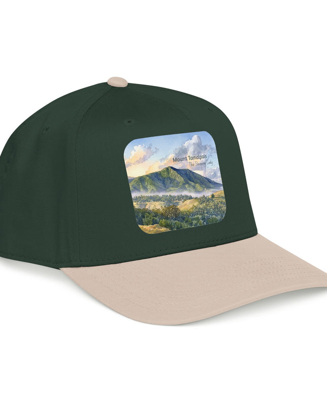 "Mount Tamalpais, the Sleeping Lady" Mid Profile Baseball Cap