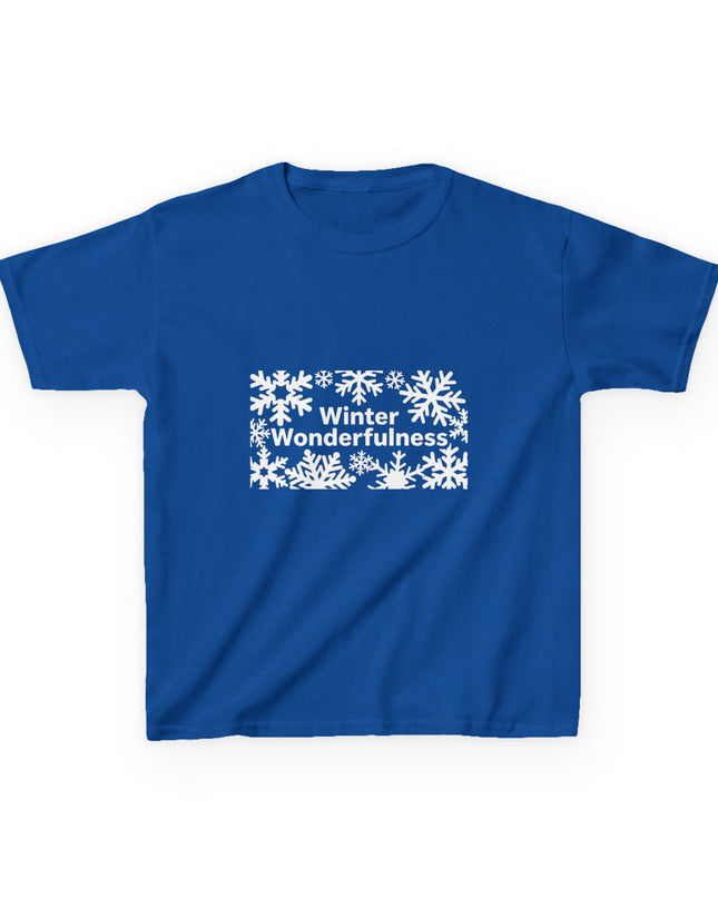 "Winter Wonderfulness" Kids Heavy Cotton Tee