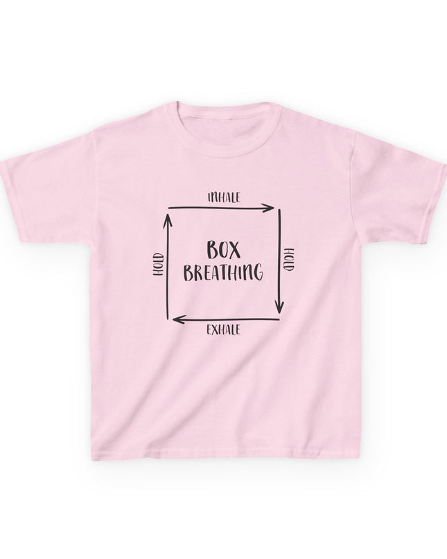"Box Breathing" Kids Heavy Cotton Tee