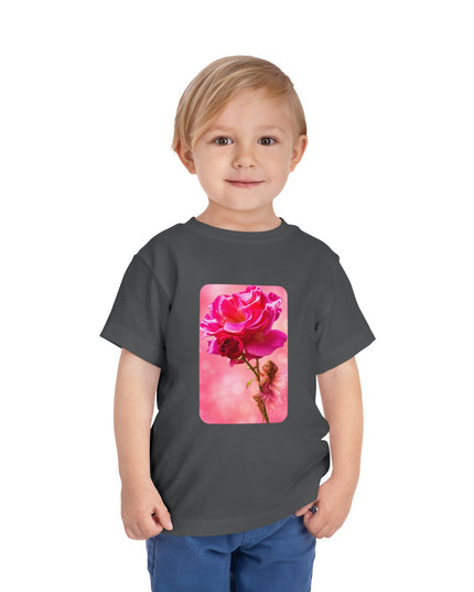 "Fairy Rose" Toddler Short Sleeve Tee