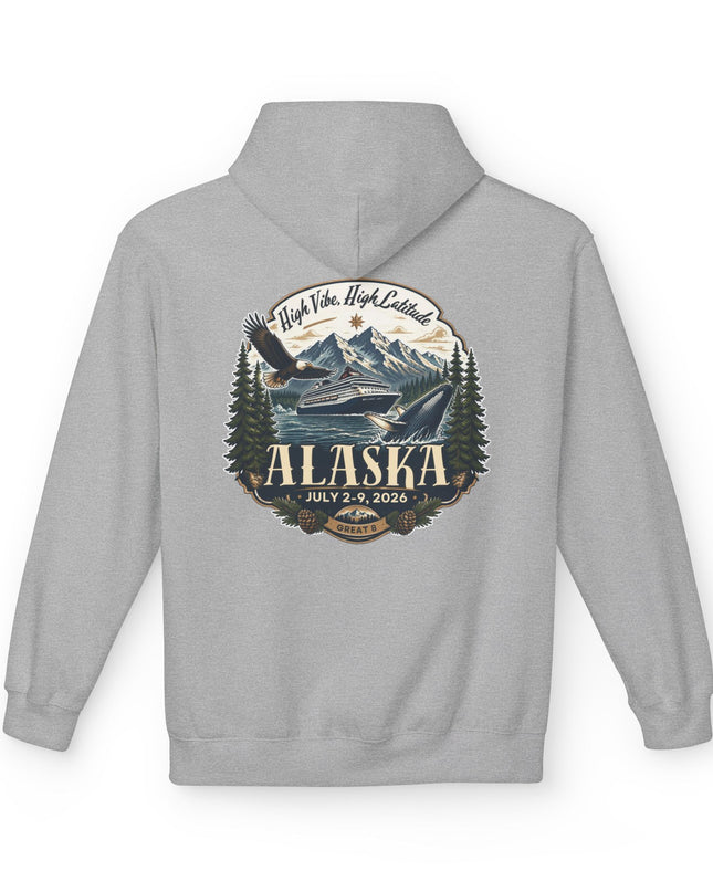 "Alaska" Unisex Midweight Softstyle Fleece Hoodie