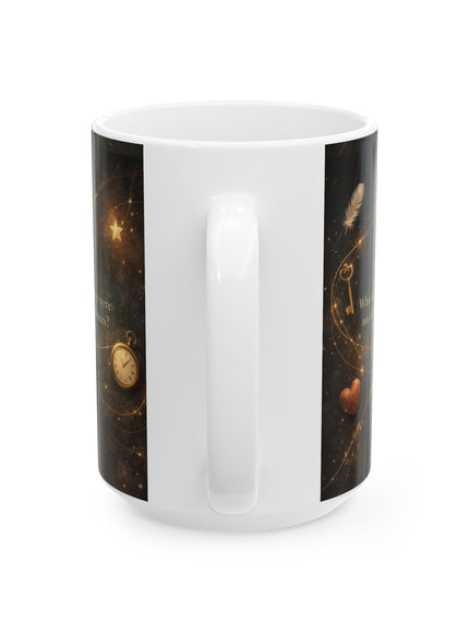 "What If There Were No Coincidences" Ceramic Mug, (11oz, 15oz)