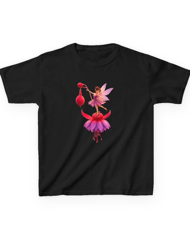 "Fuchsia Fairy" Kids Heavy Cotton Tee