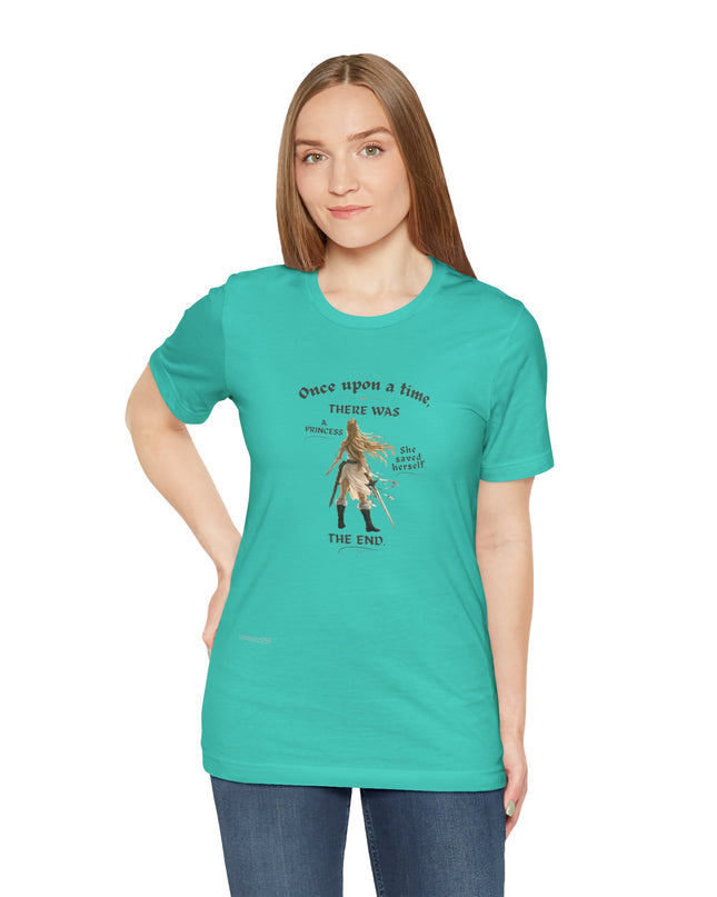 "She Saved Herself" Unisex Jersey Short Sleeve Tee