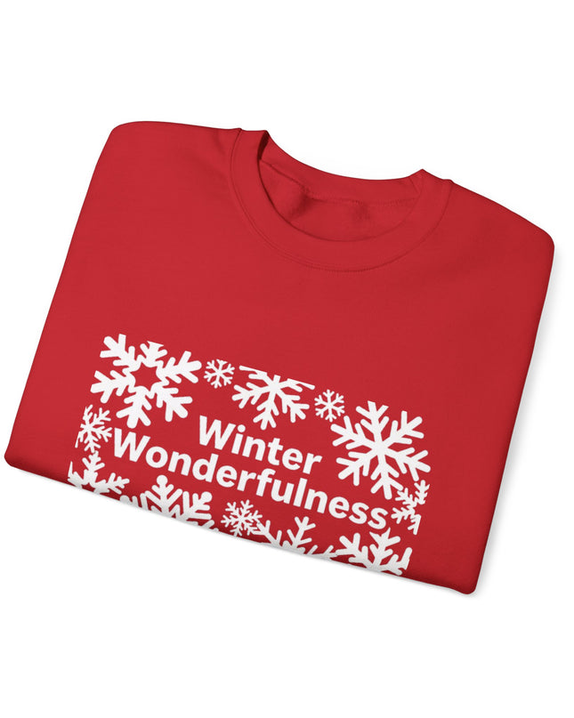 "Winter Wonderfulness" Unisex Adult Sweatshirt