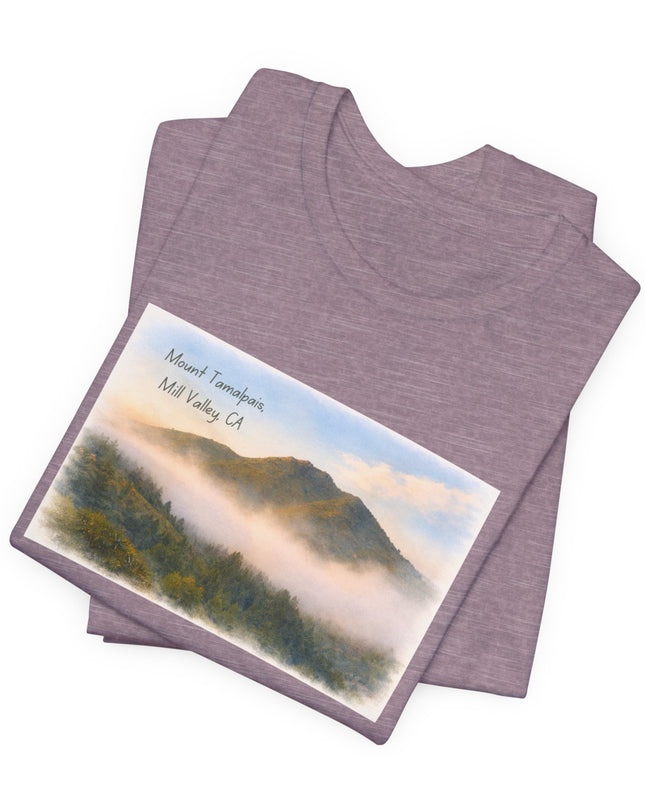 "Mount Tamalpais, Mill Valley, California" Unisex Jersey Short Sleeve Tee