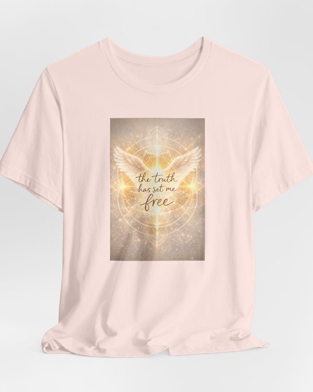 "The Truth Has Set Me Free" Unisex Jersey Short Sleeve Tee
