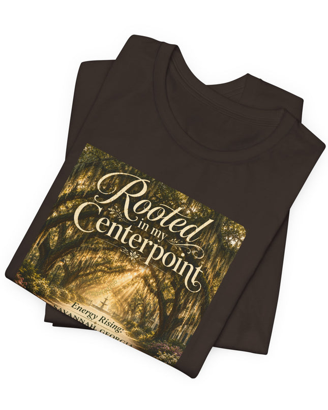 "Rooted in my Centerpoint" Unisex Jersey Short Sleeve Tee
