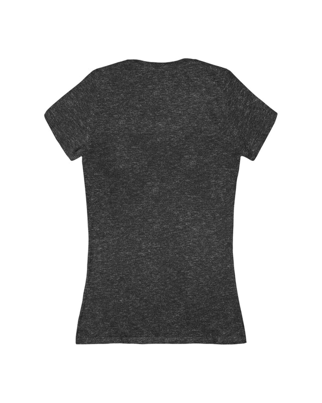 "Marin County Mom" Women's Jersey Short Sleeve Deep V-Neck Tee