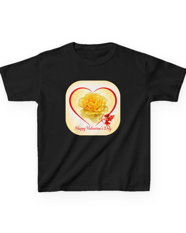 "Happy Valentine's Day" Kids Heavy Cotton Tee